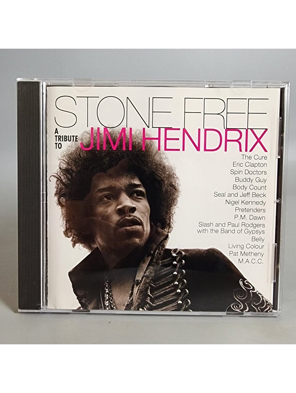 Stone Free A Tribute To Jimi Hendrix CD Various Artists Eric Clapton The Cure